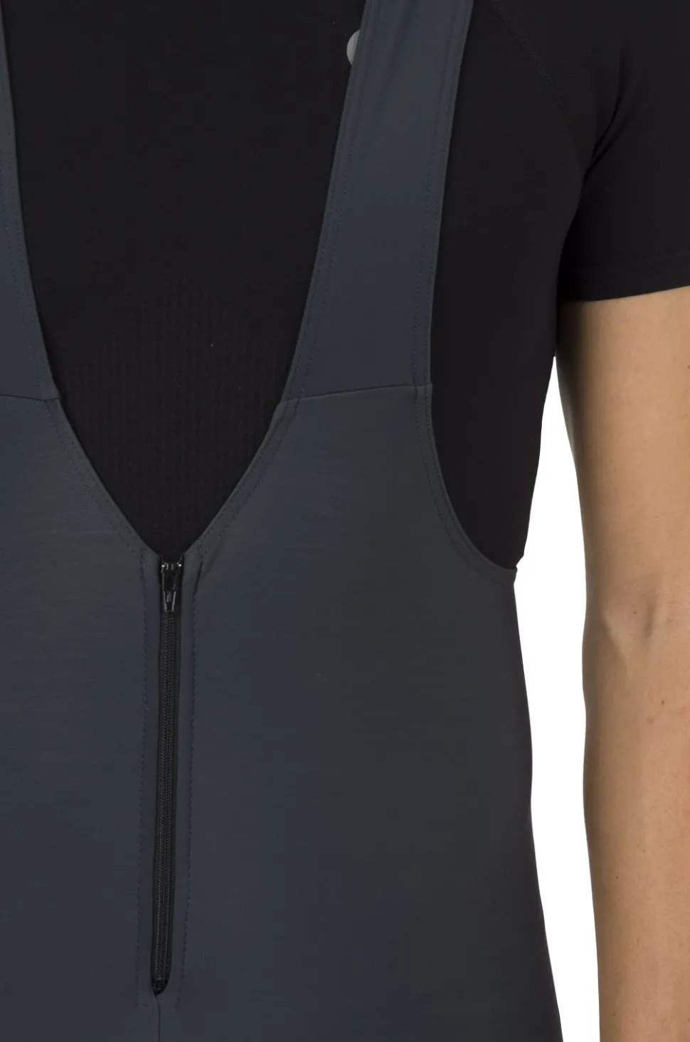 AGU Salopette met korte rits Dark Grey