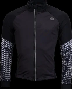 AGU Thermo schaatsjack zwart/wit