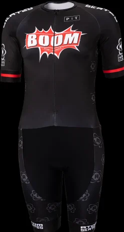 Atom Boom skeelerpak zwart/rood
