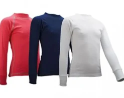 Avento thermoshirt junior (lange mouw) 719 zwart
