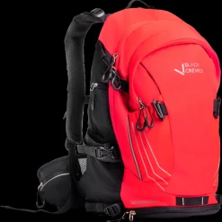 Black Crevise premium wandelrugzak rood