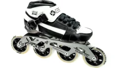 Bont Pursuit Skate White/Black Skate Kids 84mm