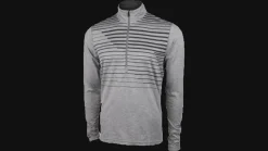 Brooks Men's Dash 1/2 zip [heather Oxford macro]
