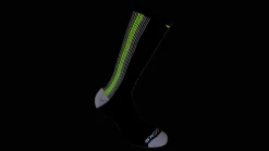 Brooks Unisex Surge Crew socks [nightlife/black]