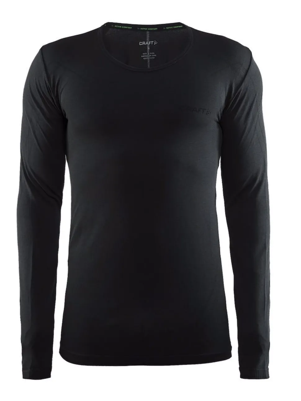 Craft Active Comfort RN LS Men Black Solid