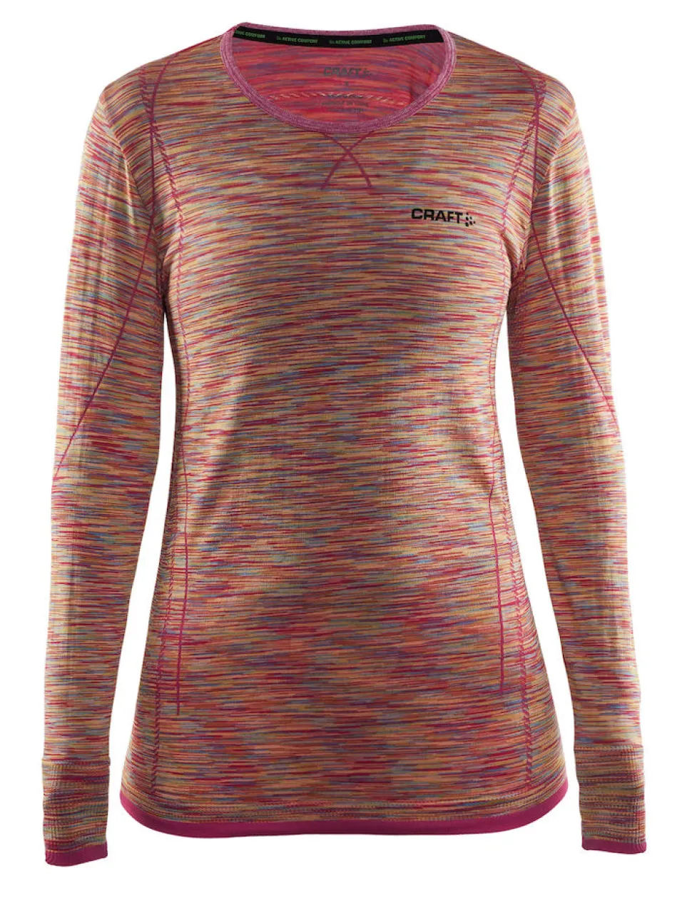 Craft Active Comfort RN LS Women confetti