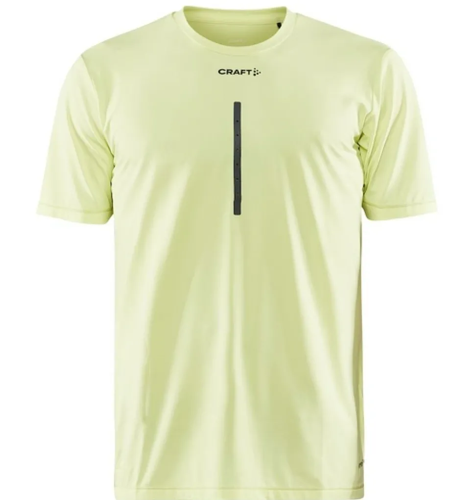 Craft adv charge ss tech tee men giallo