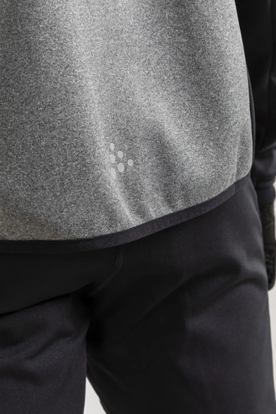 Craft Sharp Softshell Jacket Men DK Grey Melange/Black