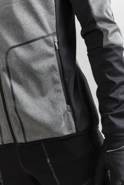 Craft Sharp Softshell Jacket Men DK Grey Melange/Black