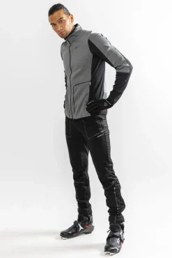 Craft Sharp Softshell Jacket Men DK Grey Melange/Black