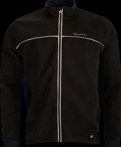 Craft Thermo jack windstopper zwart/navy