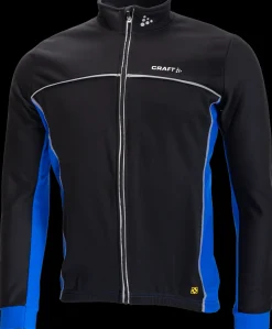 Craft Thermo Jack windstopper zwart/cobalt