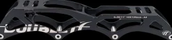 DoubleFF 11.0" 4x90 165/195mm zwart/wit