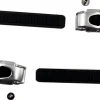 EHS buckle zilver met zwarte ontgrendelingsknop