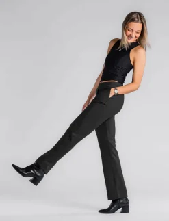 Fusion womens urban pants black