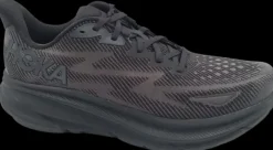 Hoka One One Clifton 9 black/black [wide 2E]