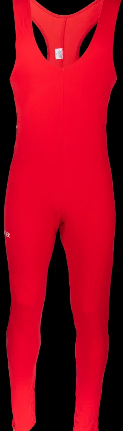 Hunter Thermo ritsbroek Rood met bretels