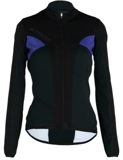 Hunter Windstopper Jack Dames Zwart/Paars
