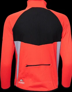 Hunter Windtex Jack zwart/rood/grijs