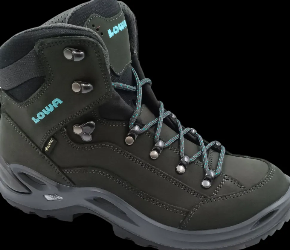 Lowa Renegade GTX Mid asphalt/turquoise
