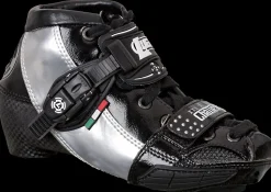 Luigino Kids Mini Challenge schoen zilver/zwart