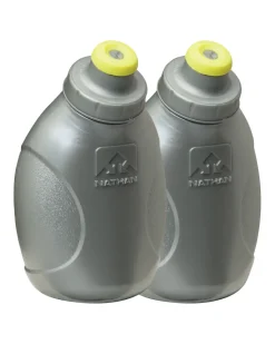 Nathan Push Pull Cap Flask 2 Pack
