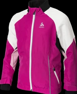 Odlo Jacket Frequency Web Violet/Roze KIDS