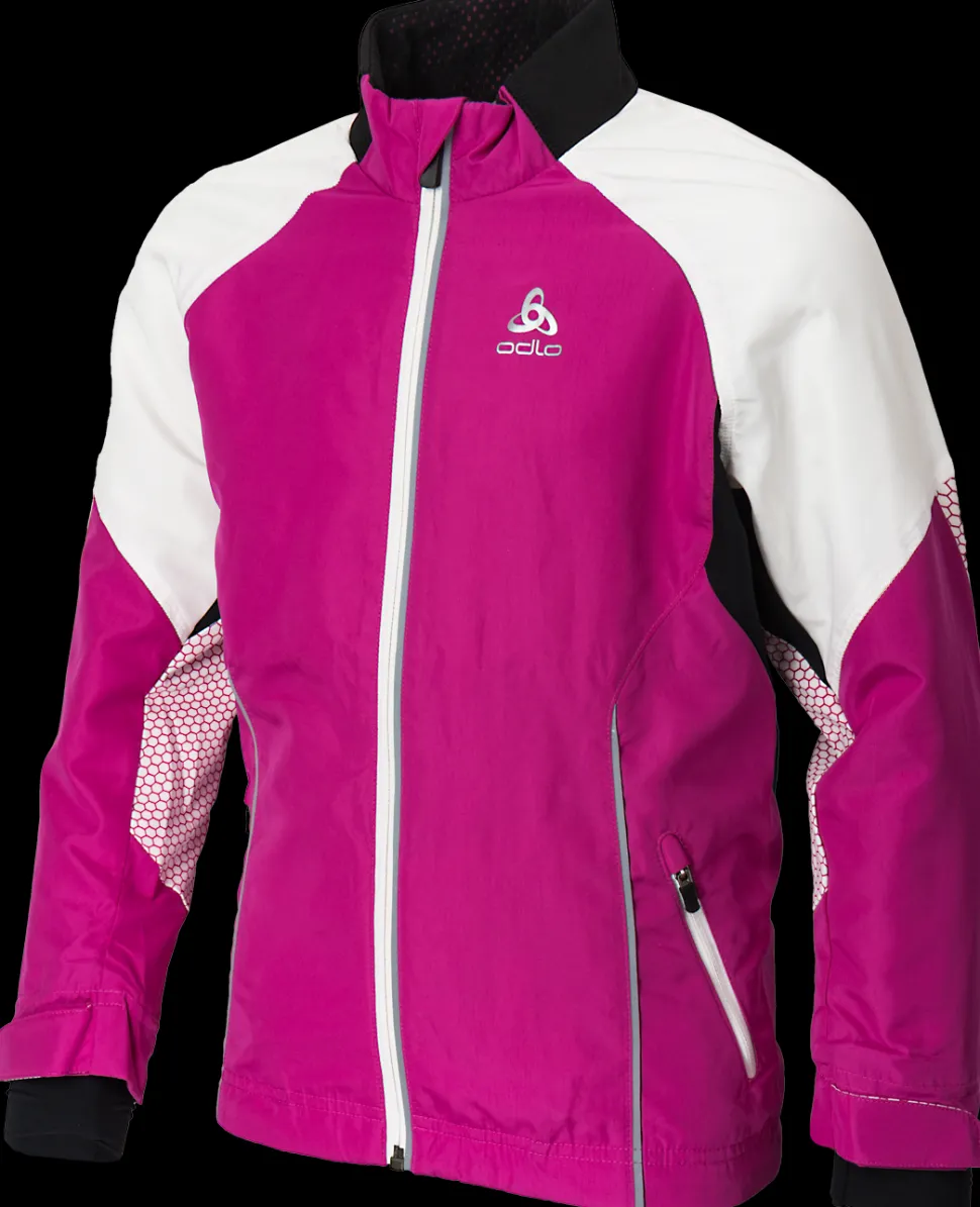 Odlo Jacket Frequency Web Violet/Roze KIDS