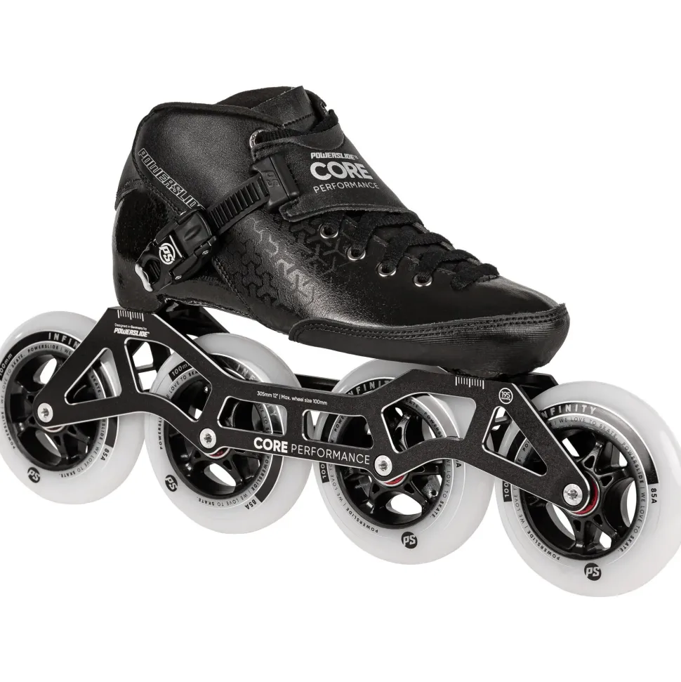 Powerslide Core Performance zwart 4x100