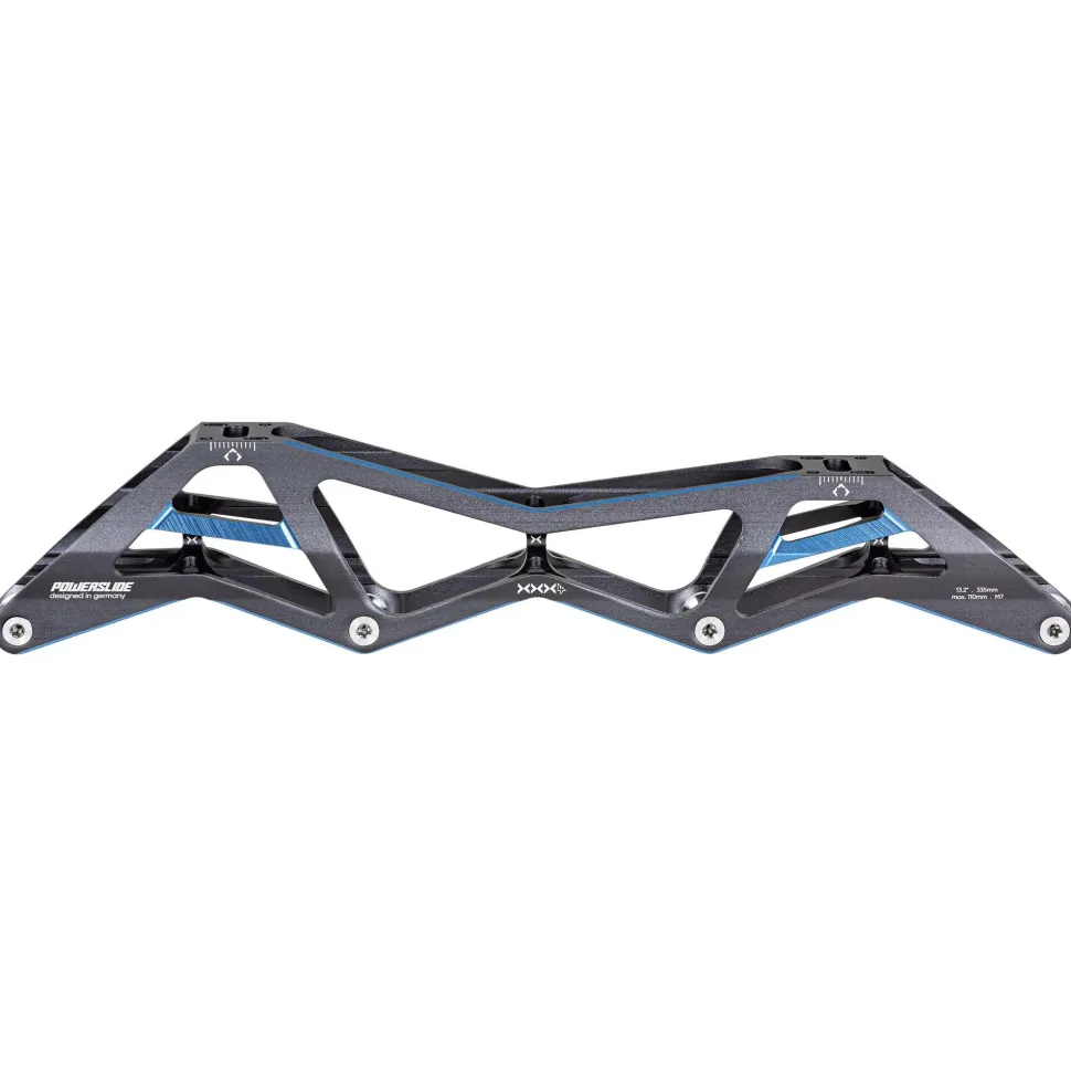 Powerslide 3X4 4x110 titanium blauw