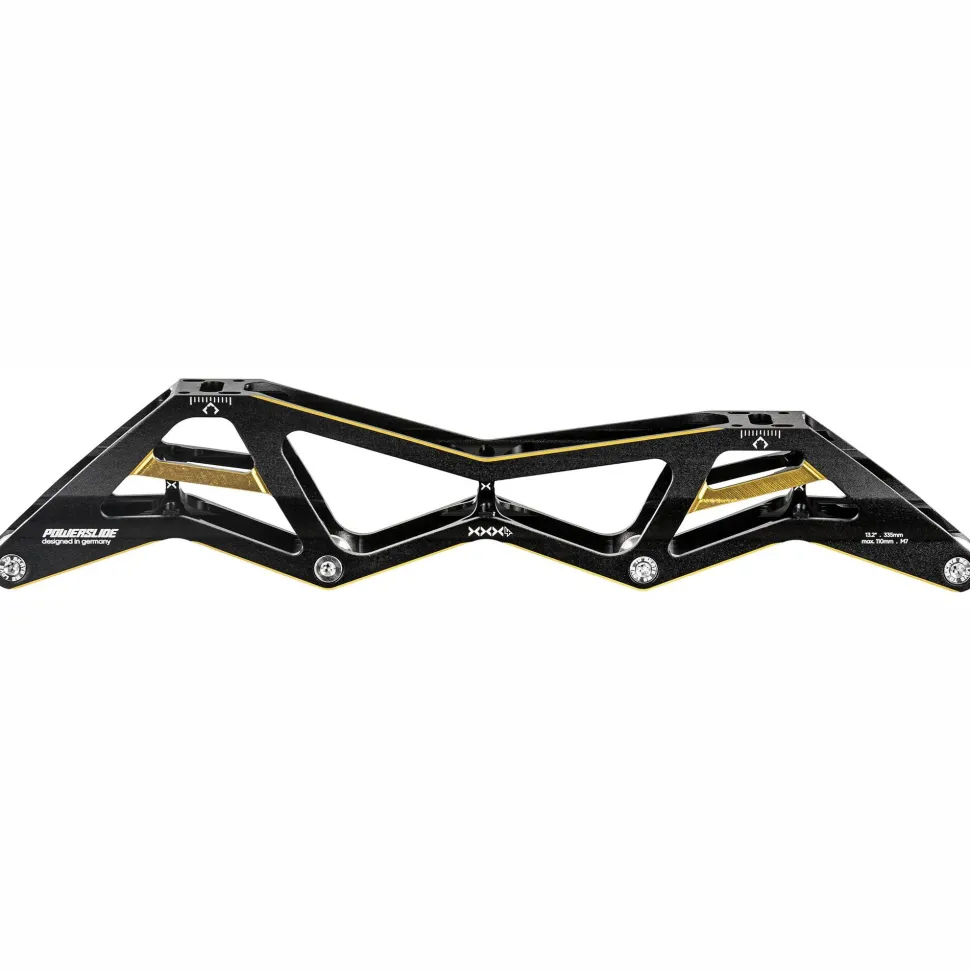 Powerslide 3X4 4x110 zwart/goud