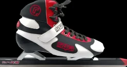 Raps Hightop met V8 ijzer wit/wit