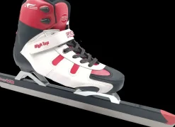 Raps Hightop met V8 ijzer zwart/rood