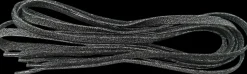 Raps veters 180cm zwart/grijs