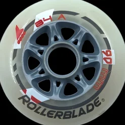Rollerblade 90mm grijs