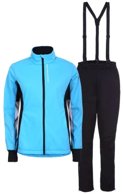 Rukka Tammela Cross Country set Jacket+pants blue black women