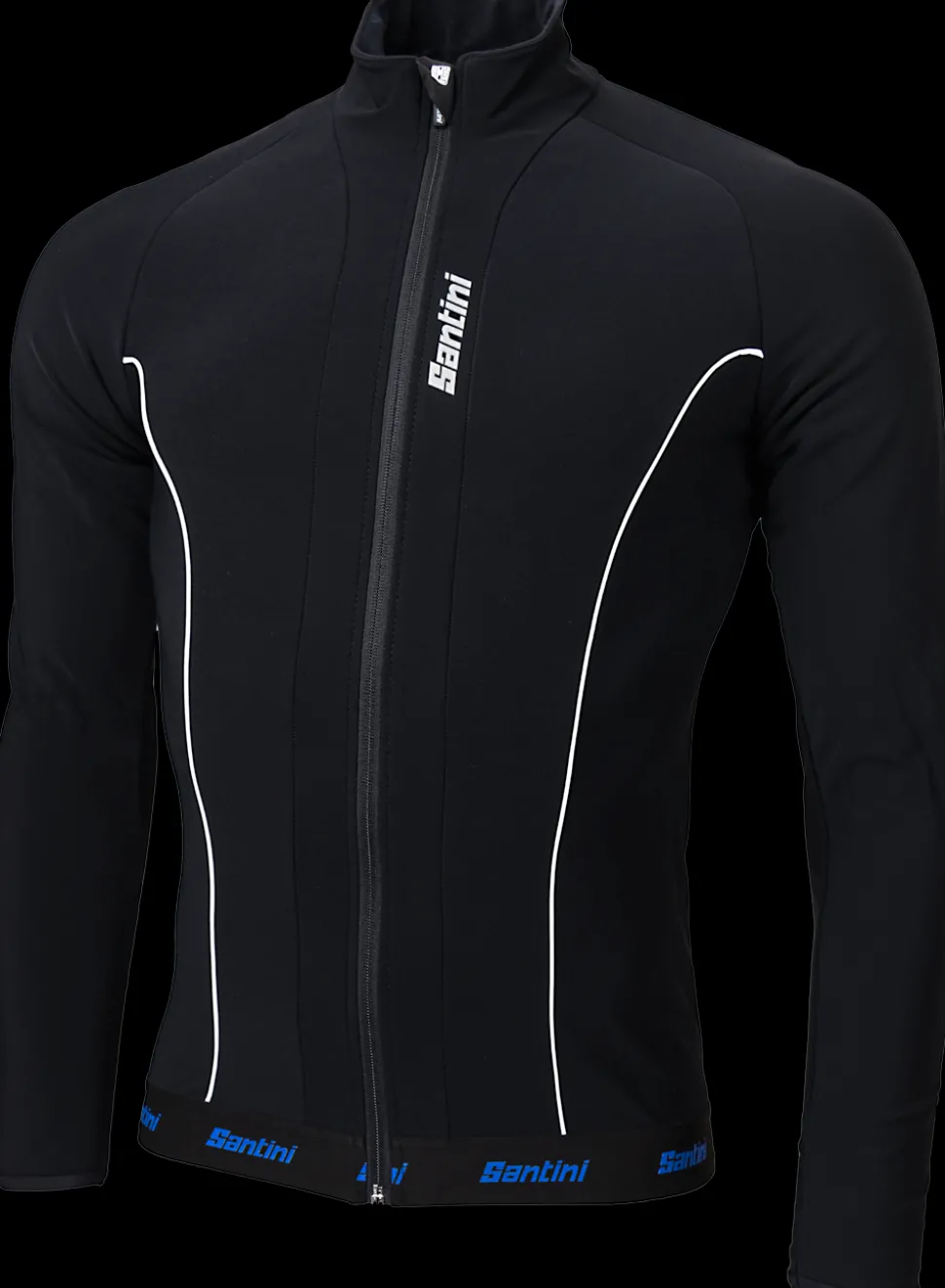 Santini Windstopper Zwartprint Fietsjack