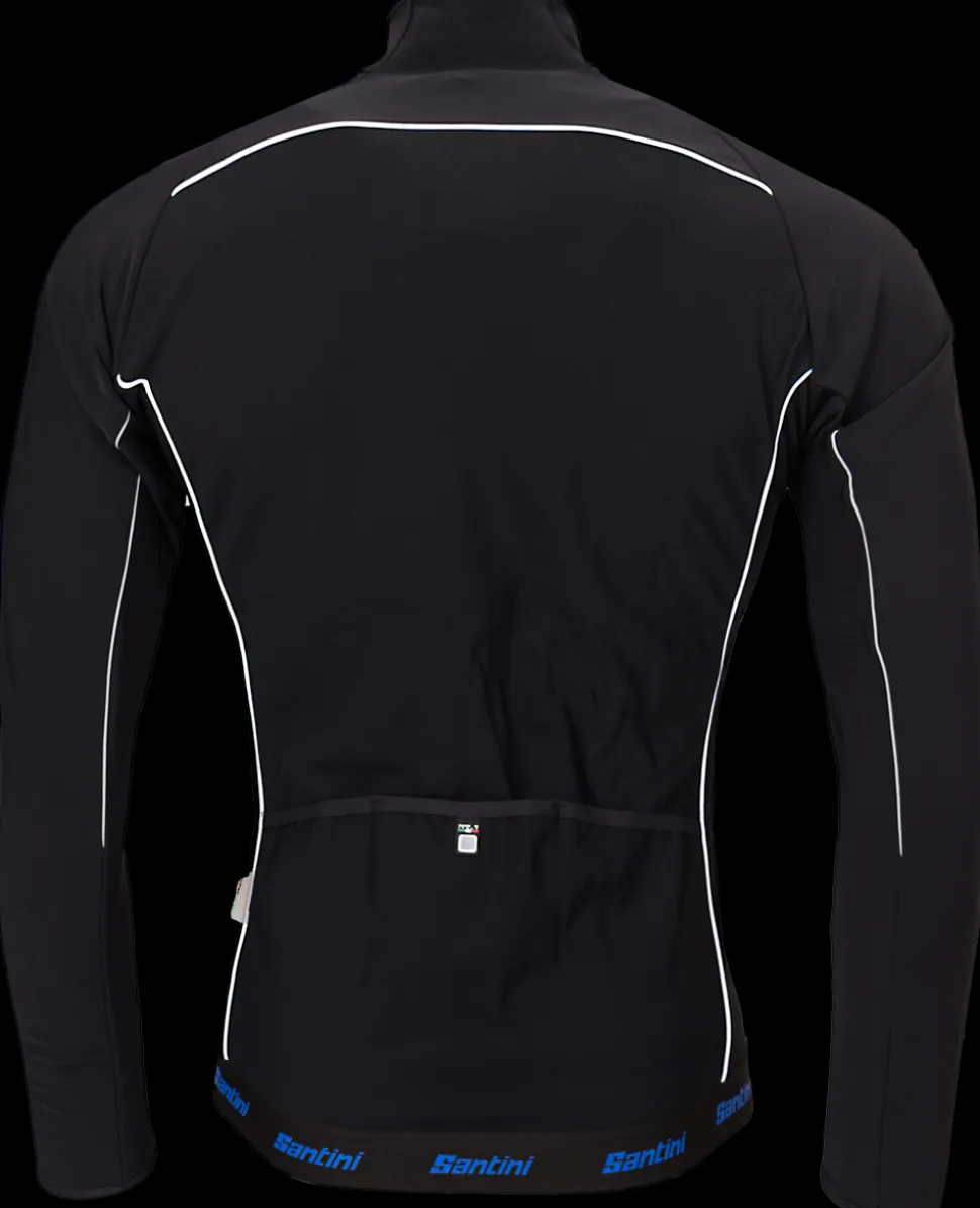 Santini Windstopper Zwartprint Fietsjack