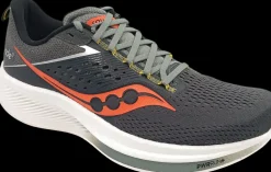 Saucony Ride 17 shaddow/pepper gris fonce