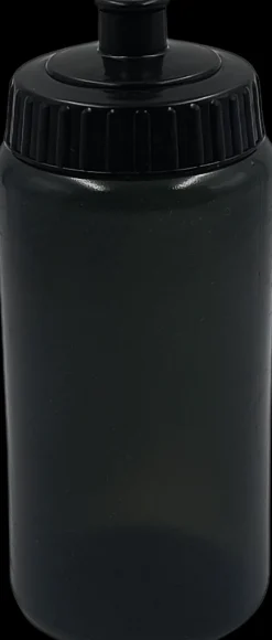 transparant zwarte bidon 500ml