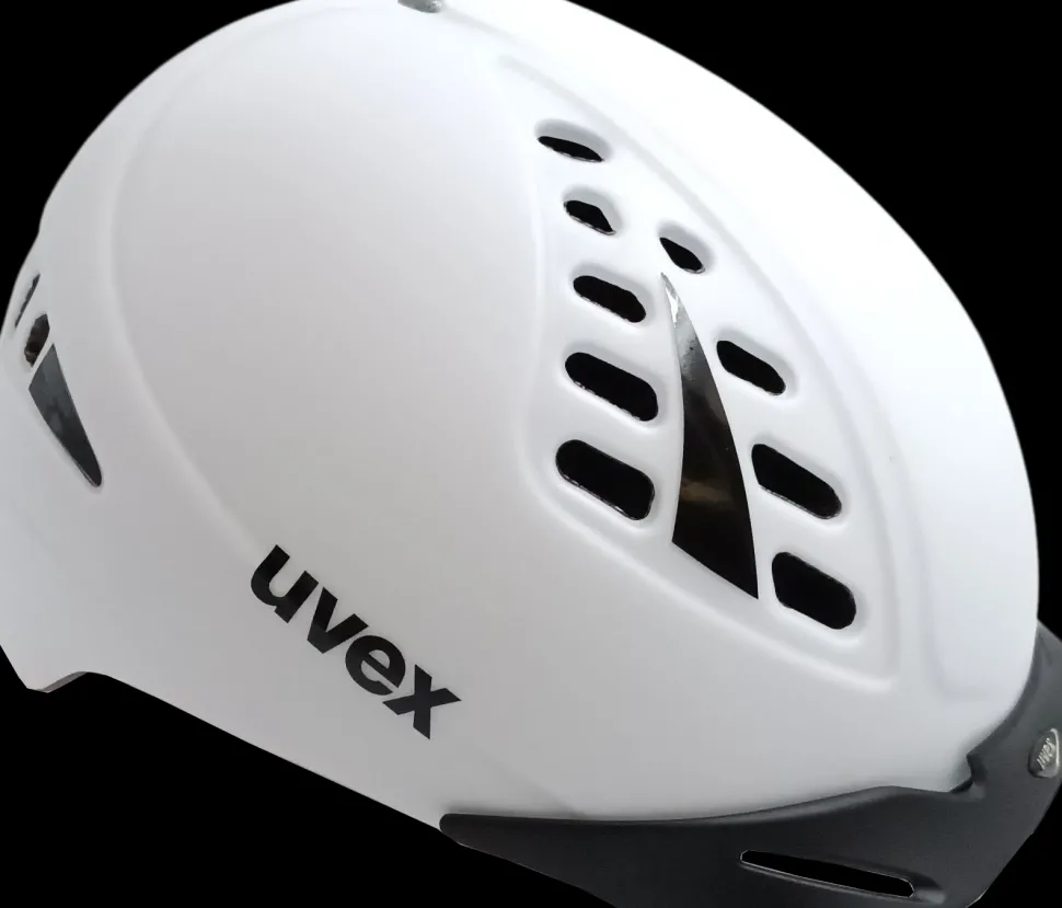 Uvex Discovery fiets/skatehelm wit