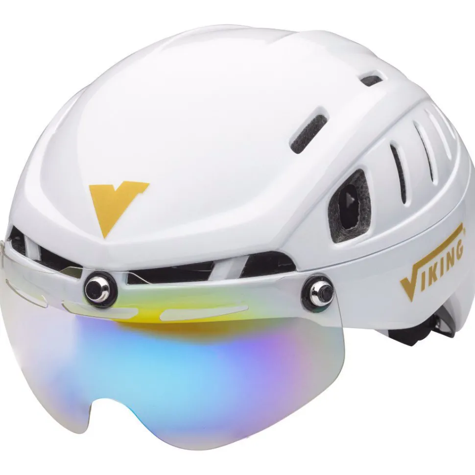 Viking Sparrow schaatshelm wit