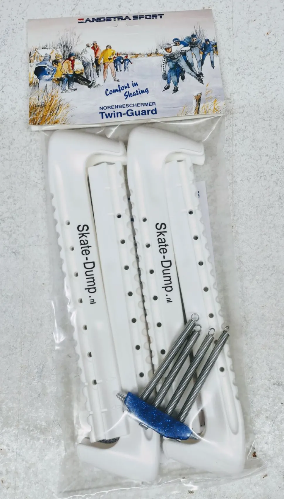 Zandstra Twinguard norenbeschermers wit